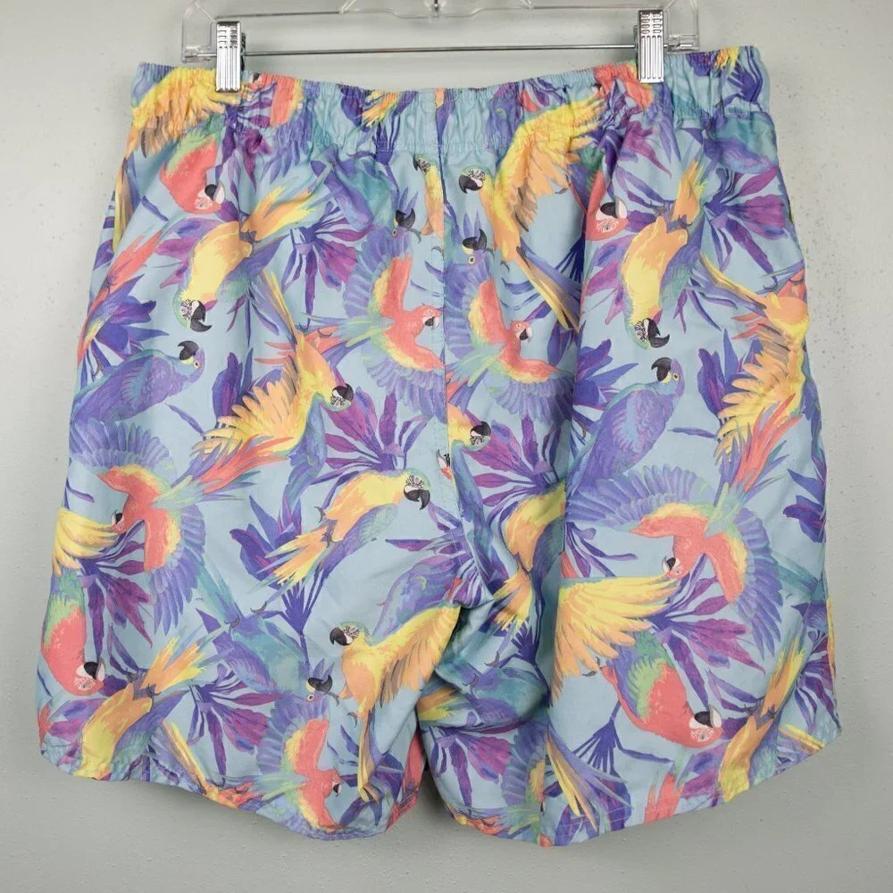 St. John's Bay parrot swim trunks-XL
